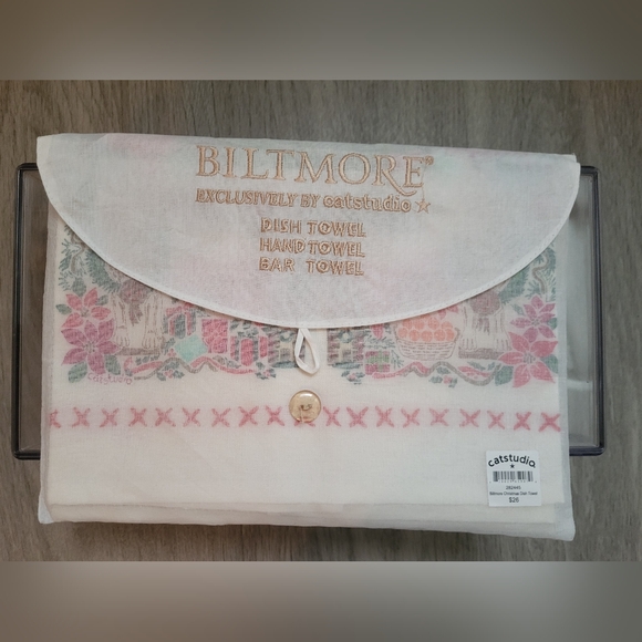 The Biltmore Holiday Tea Towel By Cat Studio - Picture 5 of 9